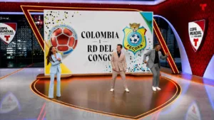 Dunga dança em canal de TV