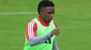 Carbonero em treino do Inter