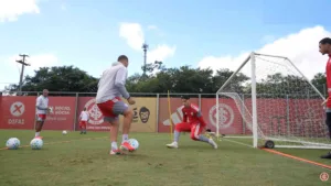 Preparação de goleiros do Inter