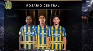 Emprestado pelo Inter, Alan Rodríguez foi titular pelo Rosario Central