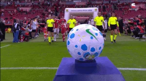 Bola do Brasileirão no Beira-Rio Inter