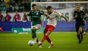 Bruno Henrique pelo Inter contra o Palmeiras