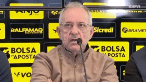 Presidente do Criciúma Pedro Paulo Canella