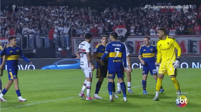 São Paulo contra o Boca antes de enfrentar o Inter