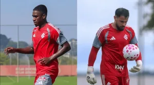 Félix Torres e Matheus Cunha no Inter